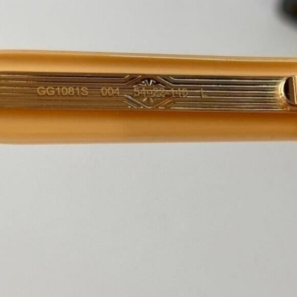 💯 - New Authentic GUCCI GG1081S 004 Round Sunglasses - Picture 6 of 12